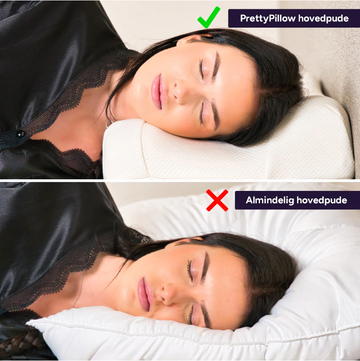 Oplev en bedre søvn med Aflange Hovedpuder – PrettyPillows Ergonomiske Skønhedspude